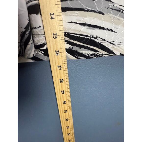 JM Collection Top Women's Size Large Art to Wear Brush Strokes Abstract Textured - Picture 7 of 7